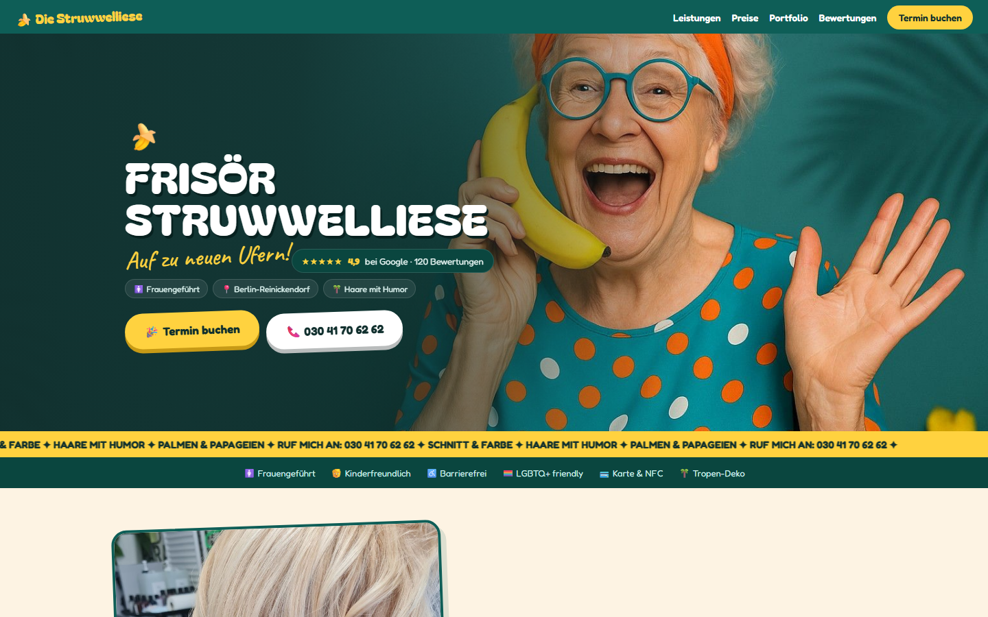 Beispiel: Die Struwwelliese — Friseur, Berlin-Reinickendorf